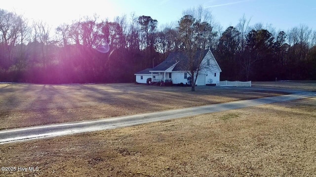 view of road