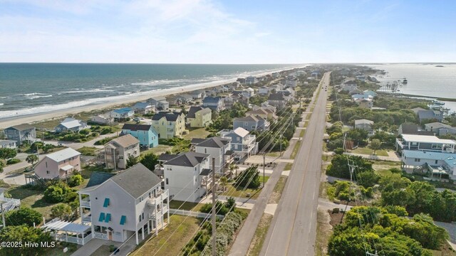 1903 Emerald Dr, Emerald Isle, NC 28594 - aerial view of residential area featuring unending shoreline