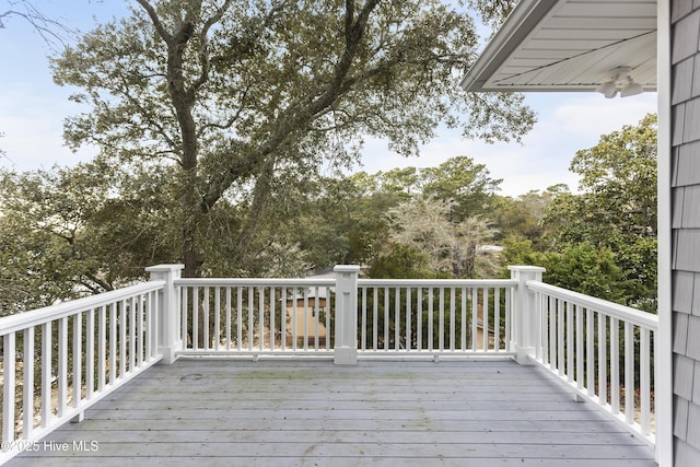 view of deck