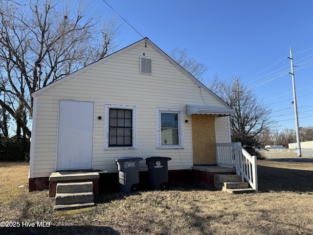 view of back of house