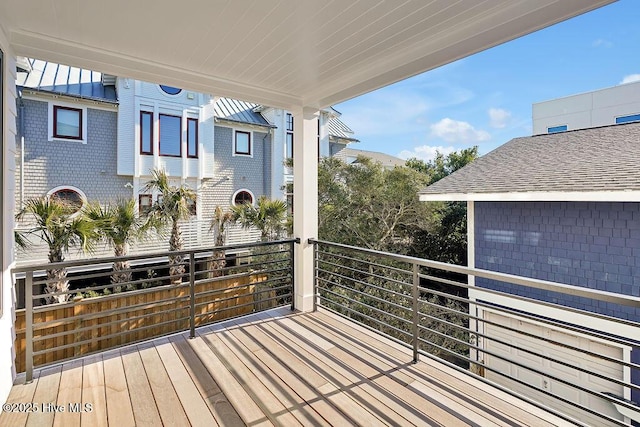 view of deck