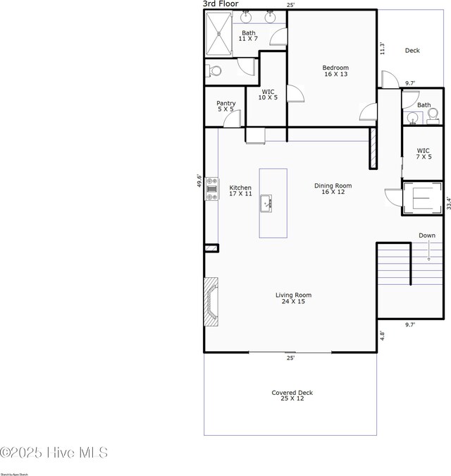 13 E Fayetteville St, Wrightsville Beach, NC 28480 - floor plan
