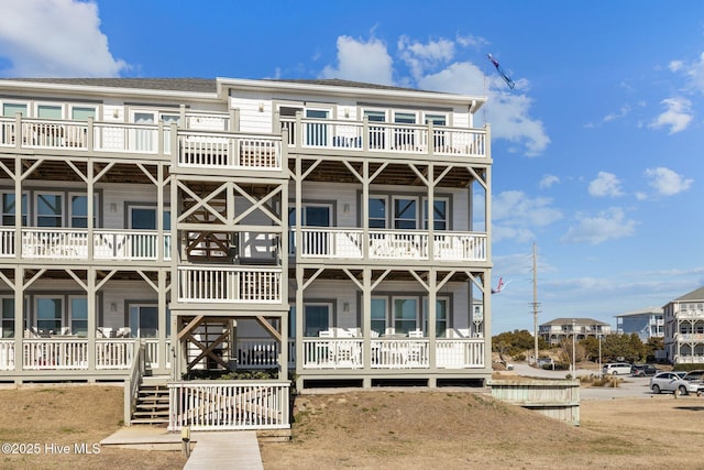 view of rear view of property