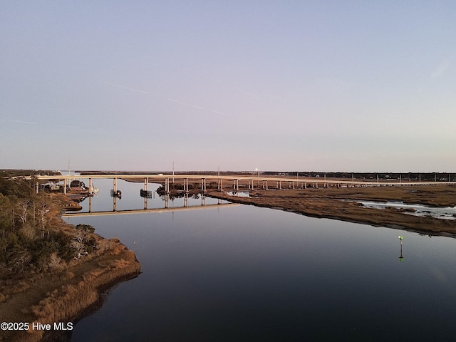 property view of water