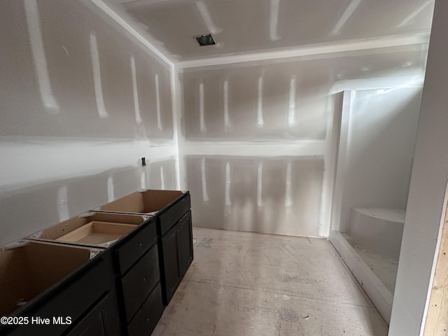 full bathroom featuring walk in shower