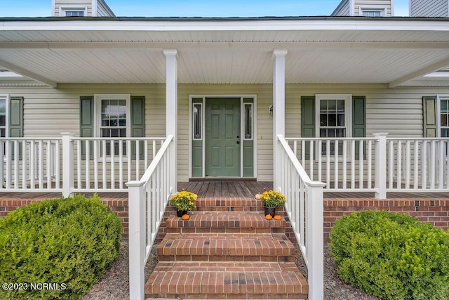 view of entrance to property