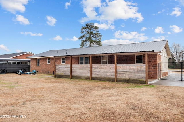 view of stable