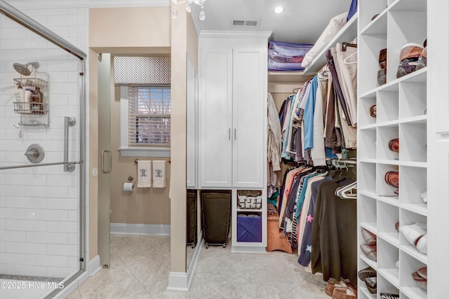 view of spacious closet