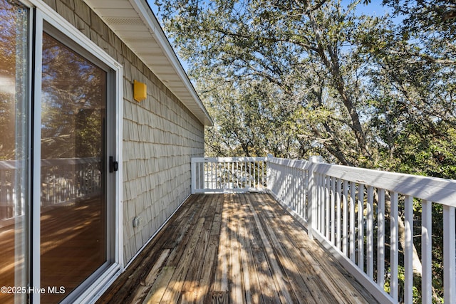 view of deck