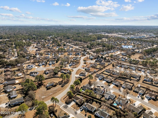 drone / aerial view