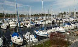 view of dock area