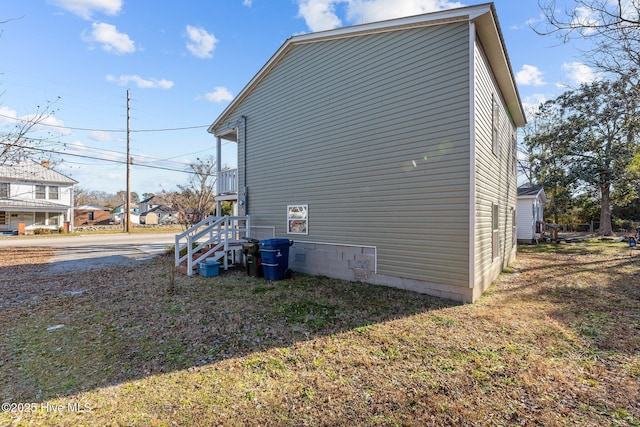 view of property exterior