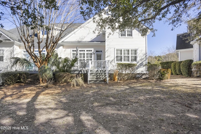 view of rear view of house