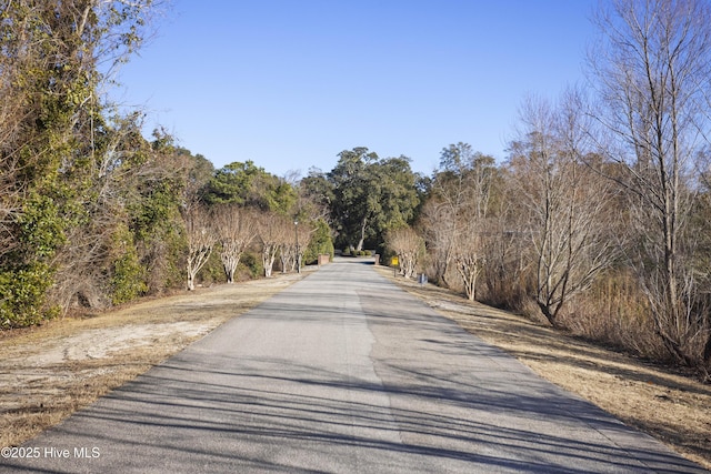 view of road