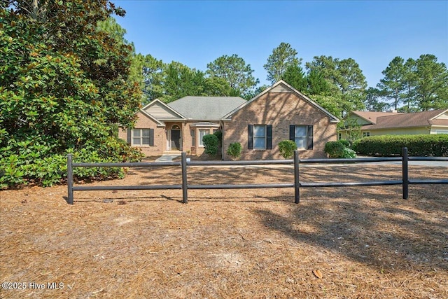 6 Elmhurst Pl, Pinehurst, NC 28374 - ranch-style home with brick siding