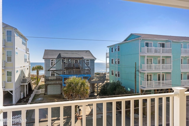 1505 Carolina Beach Ave N Unit 2F, Carolina Beach, NC 28428 - balcony with a water view