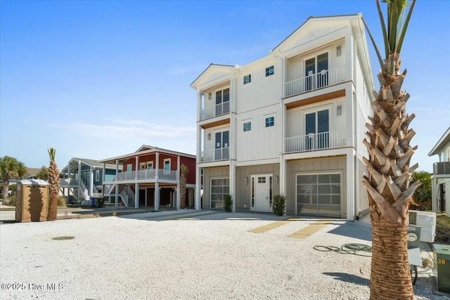 36 Fairmont St, Ocean Isle Beach, NC 28469 - view of building exterior with a garage