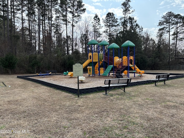 view of community playground