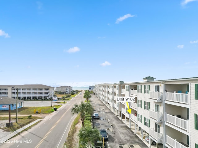 view of road
