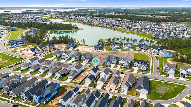 826 Trisail Ter, Wilmington, NC 28412 - aerial overview of property's location featuring a nearby body of water and nearby suburban area