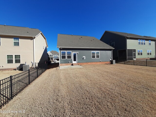 view of back of property