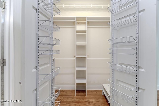 2173 Palm Pointe NE, Leland, NC 28451 - walk in closet featuring wood finished floors