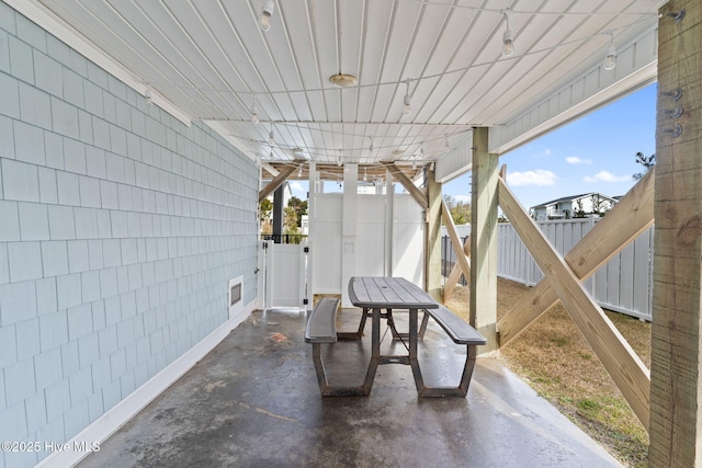 view of patio