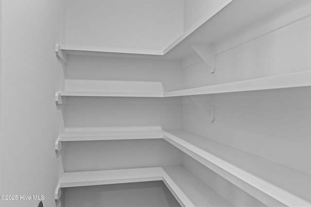 view of pantry