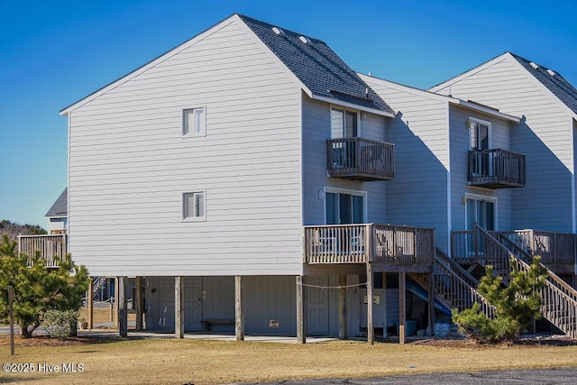 view of back of property