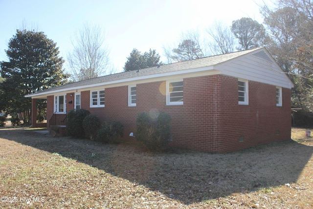 view of home's exterior