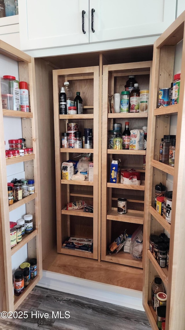 view of pantry