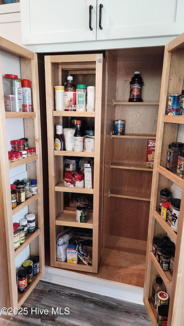 view of pantry