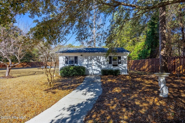 view of ranch-style home