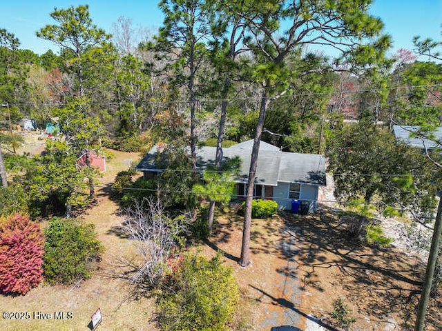 161 Willetts Dr, Boiling Spring Lakes, NC 28461 - view from above of property