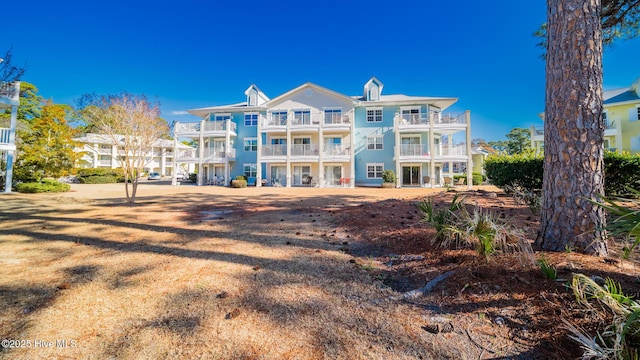 view of rear view of property