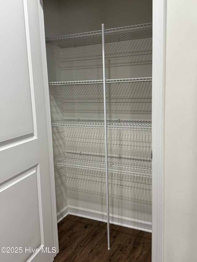 view of pantry