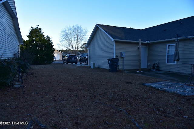 view of property exterior