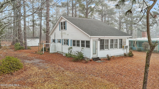 view of rear view of house