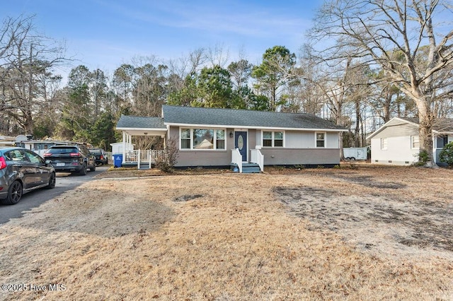 view of ranch-style house