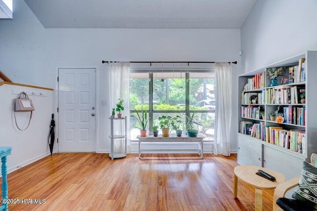 interior space featuring light hardwood / wood-style flooring