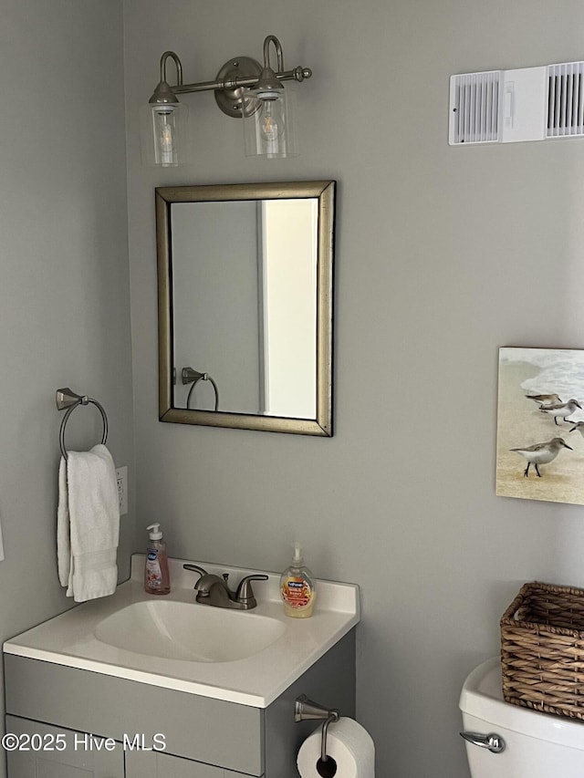 1801 Canal Dr Unit D14, Carolina Beach, NC 28428 - half bath with toilet and vanity