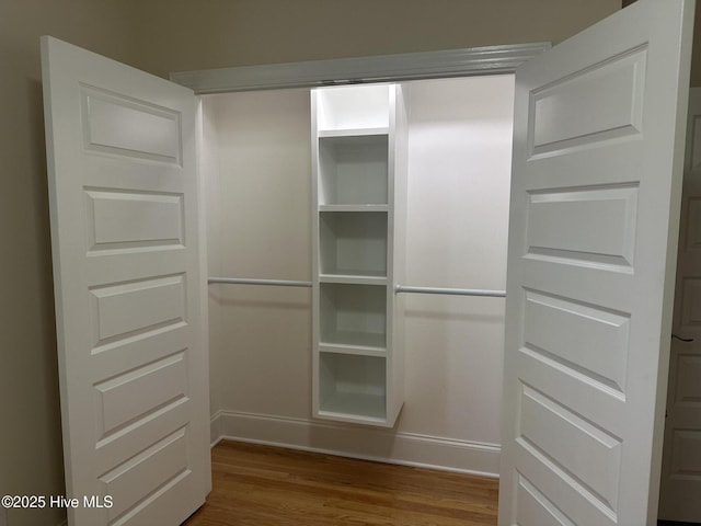 view of closet