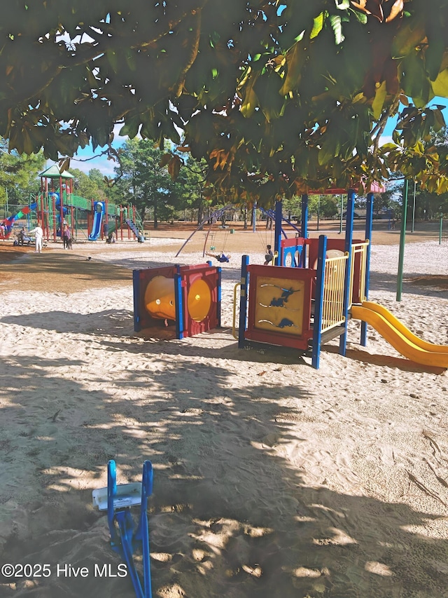 view of home's community with a playground