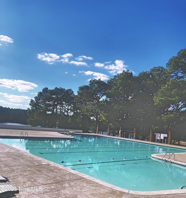 view of swimming pool