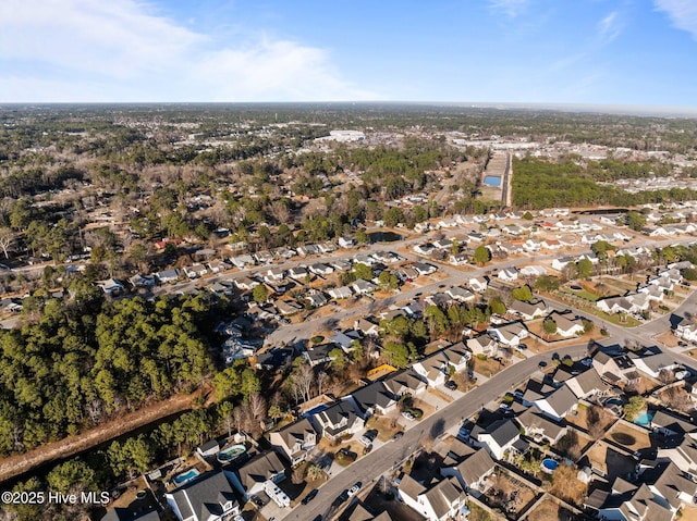 aerial view