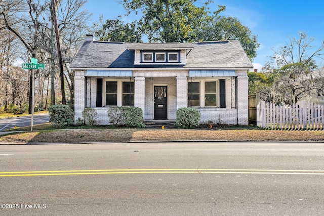 view of bungalow-style house