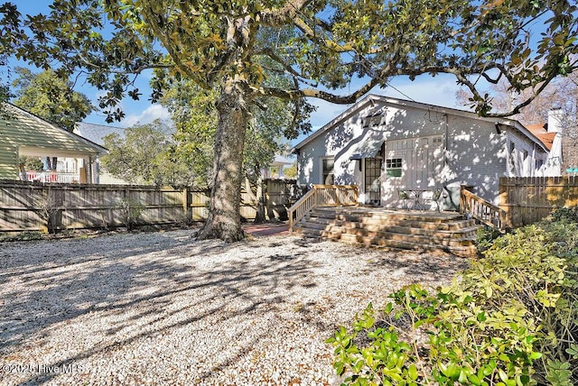 view of back of house