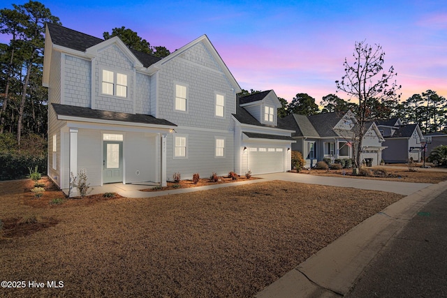 4772 Yellowood Dr, Shallotte, NC 28470 - view of front of house featuring a garage