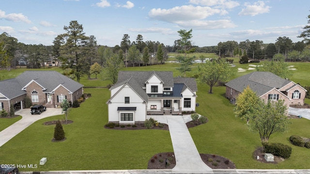 view of front of property with a porch