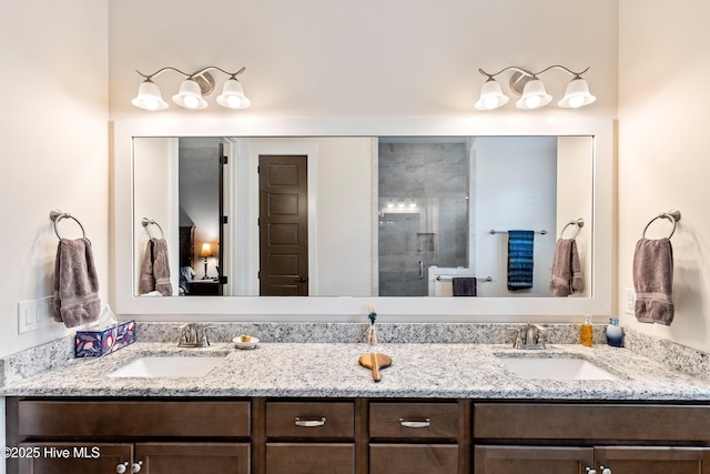 3604 Haughton Ln, Castle Hayne, NC 28429 - full bath featuring a shower stall and double vanity